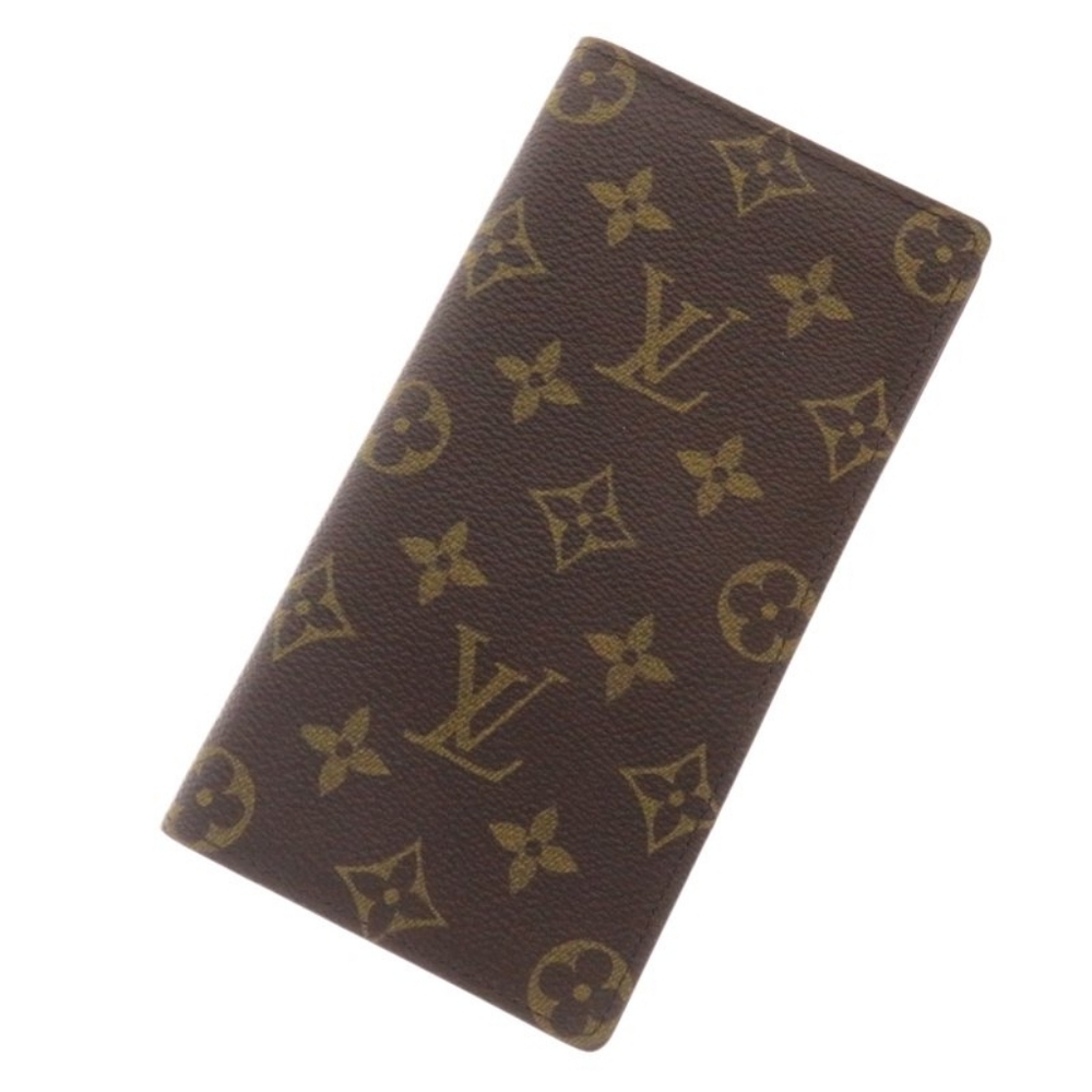 Louis Vuitton Brown and Tan Monogram Clutch